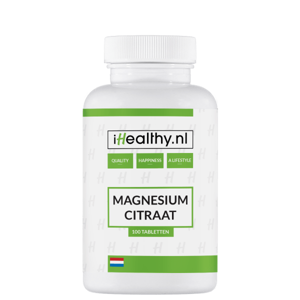Magnesium-Citraat 100 tabletten iHealthy.nl 8719327526705