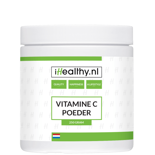 Vitamine-C-poeder 250gram Puur iHealthy.nl EAN 0758891938529