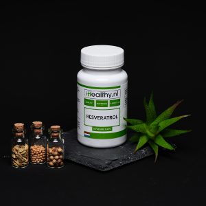 Resveratrol een natuurlijke antioxidant plantaardig 60 veggie capsules iHealthy.nl