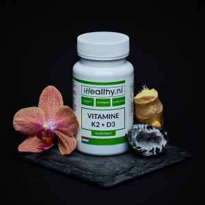 Vitamine K2 en D3 Supplement, Vitamines en Mineralen iHealthy.nl